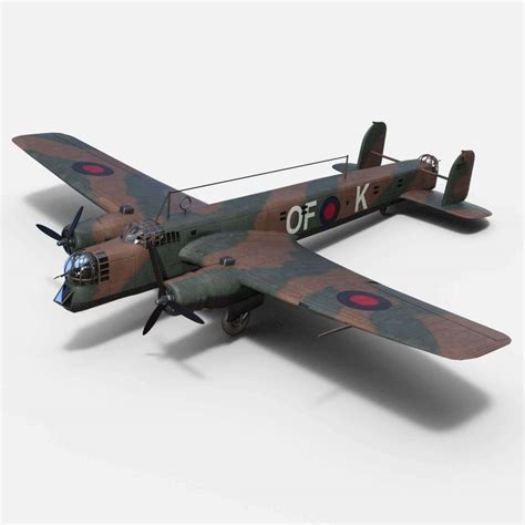 British WW2 Bomber Collection 01 - 3D Model by ChipBassChaos