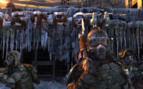 Wallpaper from game Metro 2033 | Metro 2033, Winter wallpaper, Fallout wallpaper