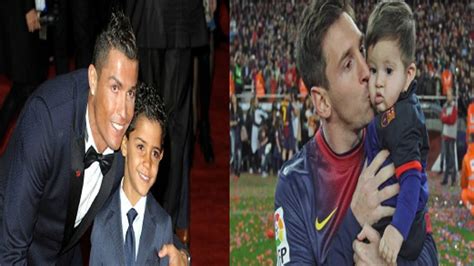 Cristiano Ronaldo's Son vs Lionel Messi's Son - Who Is The Most ...