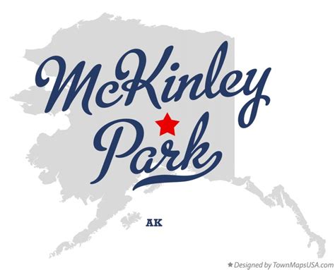 Map of McKinley Park, AK, Alaska