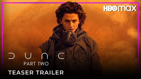 DUNE PART TWO (2022) Teaser Trailer | WB Pictures & HBO Max Realtime ...