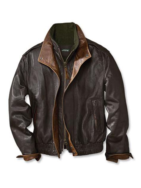 Orvis Avenger Leather Jacket - Stars Jackets