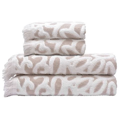 Better Homes & Gardens 100% Cotton Botanical Tapestry 4pc Bath Towel Set - Walmart.com | Towel ...