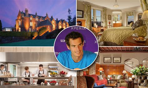 Andy Murray's hotel: Sumptuous shots of Cromlix House reveal ...