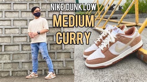 SNEAKER REVIEW | ON FEET | NIKE DUNK LOW MEDIUM CURRY - YouTube