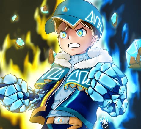 Wallpaper Boboiboy Frost Fire - IMAGESEE