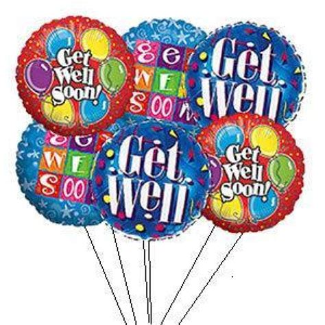 Get Well Balloon with Candy - Northwest Community Healthcare