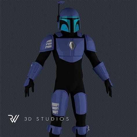 The Mandalorian Death Watch Armor - STL File 3D model 3D printable | CGTrader