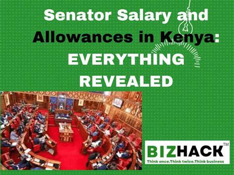 Senator Salary and Allowances in Kenya: REVEALED | Bizhack Kenya