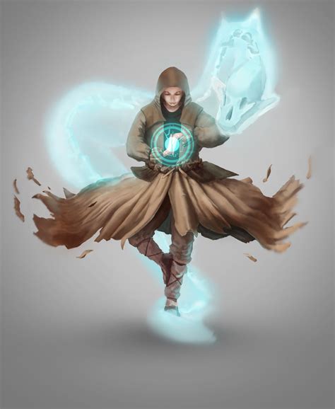 ArtStation - Fantasy Character - Monk, Kevin Tisma | Personagens dnd ...