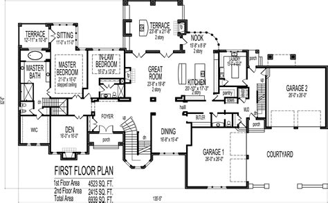 Mansion Floor Plans Castle — Schmidt Gallery Design