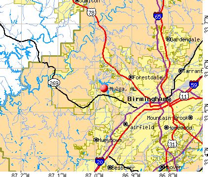 Mulga, Alabama (AL 35118) profile: population, maps, real estate, averages, homes, statistics ...