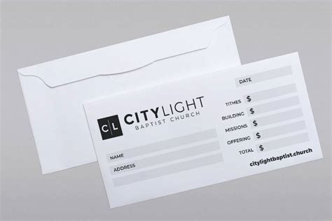 Offering Envelopes - Compel Graphics & Printing