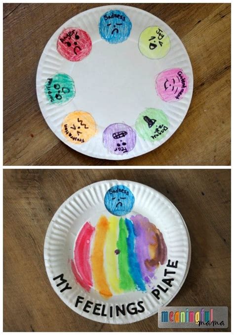 Paper Plate Feeling Spinner