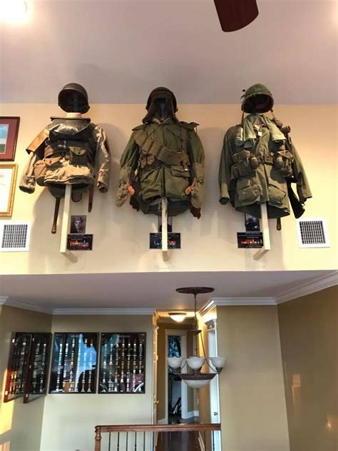 Wall mounted mannekin display | Military gear tactical, Displaying collections, Military shadow box