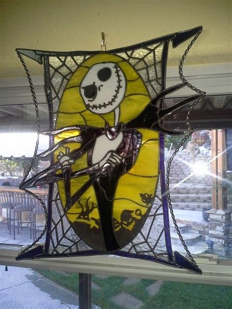 Stained Glass - Jack Skellington | Nightmare before christmas ...