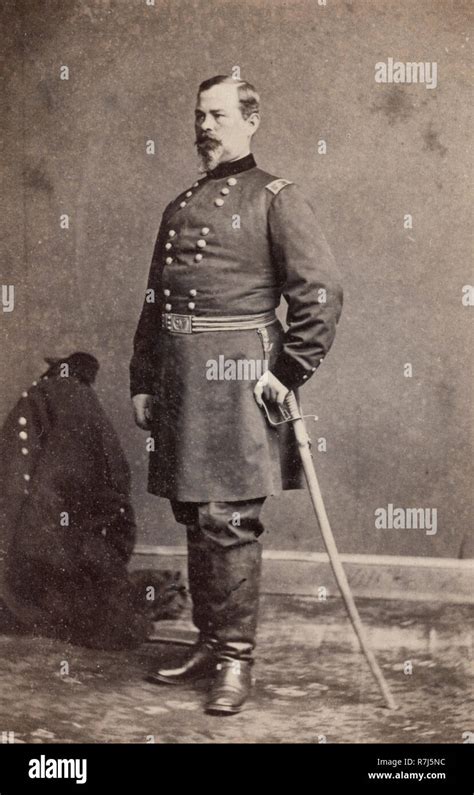 Major General Irvin McDowell of Aide-de-Camp U.S. Volunteers Infantry ...