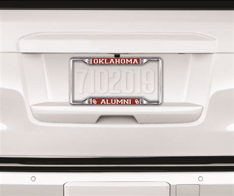 Oklahoma Sooners License Plate Frame Alumni 17807