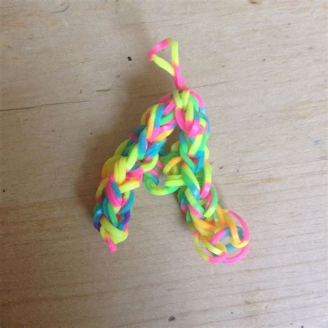 Rainbow Loom Letter A- H&A LoomingUK | Rainbow loom, A&h, Loom