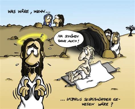 Lazarus By Marcus Trepesch | Religion Cartoon | TOONPOOL