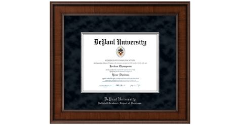 Kellstadt Graduate School of Business Diploma Frames - DePaul University