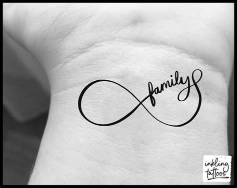 Infinity Symbol Semi-Permanent Tattoo Set Of | ubicaciondepersonas.cdmx ...