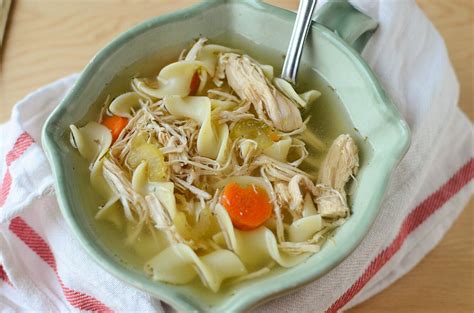 Simple Crock Pot Turkey Noodle Soup - Merry About Town