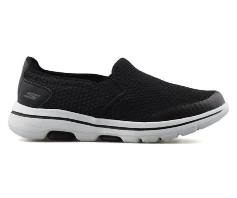 Mens Skechers GOwalk New Slip On Extra Wide Fit Walking Gym Trainers Shoes Size | eBay