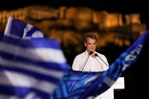 Élections législatives en Grèce : le Premier ministre, Kyriakos Mitsotakis, vise la réélection