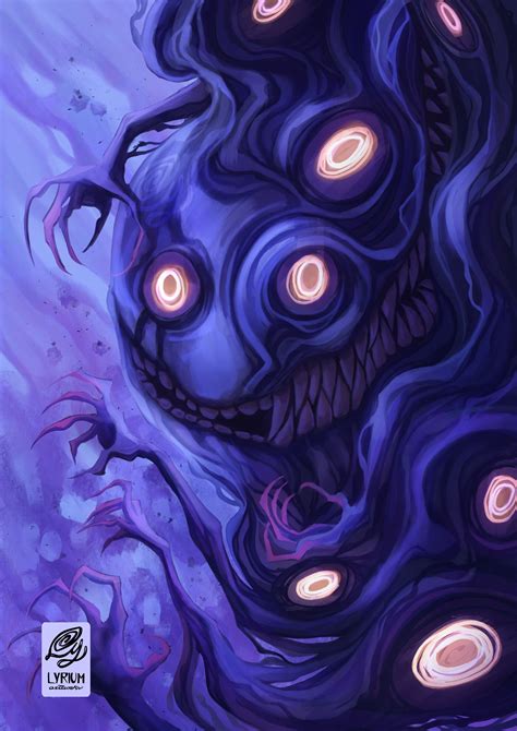 ArtStation - INSANITY - Card Game Project - Phobias - Scotophobia