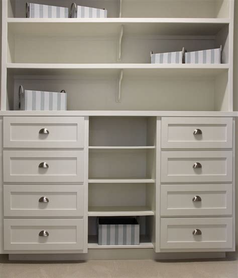 Closet Storage 01 – Burrows Cabinets – central Texas builder-direct ...