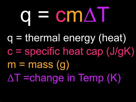 Beautiful Equation Of Thermal Energy Year 11 Formula Sheet