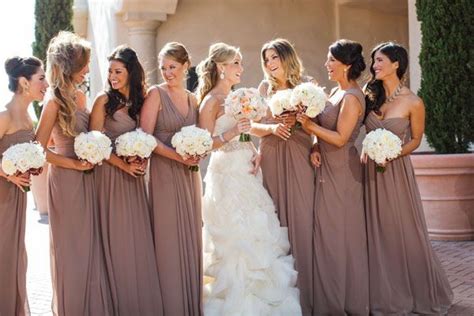 [5+] Taupe Bridesmaid Dresses Long - [+] FREEDOM