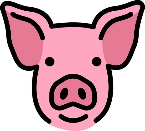 Pig Face Emoji Clip Art Wikiclipart - vrogue.co