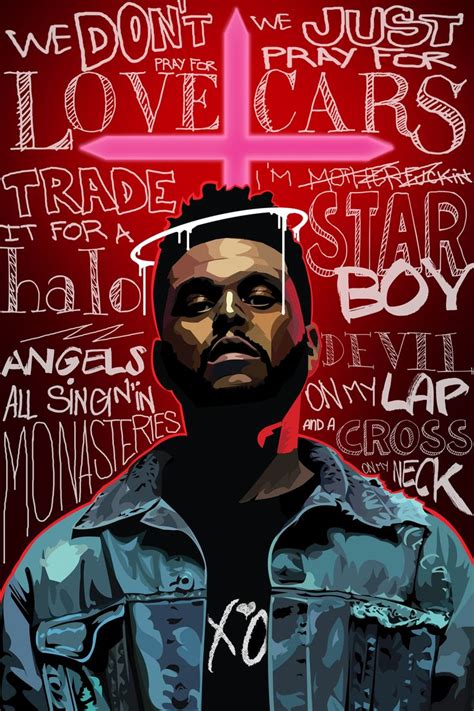 The Weeknd's Stunning Pop Art