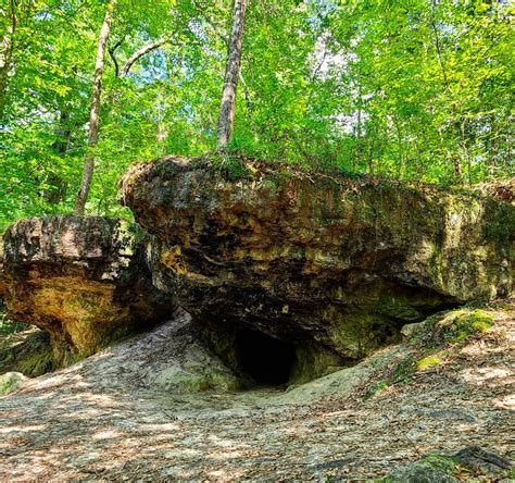 The Wolf Rock Cave Trail Leads To One Of The Only Caves In Louisiana