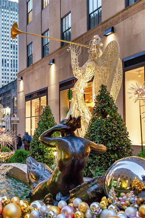 Ornaments, Rockefeller Center Nyc Digital Art by Lumiere - Fine Art America