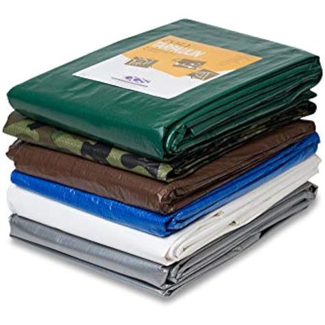 Tarps Heavy Duty White Poly (12&39 X 20&39) - | eBay