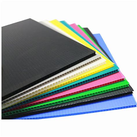 4mm Coroplast Sheets, Custom Color & Size, Free Sample, SGS Certified