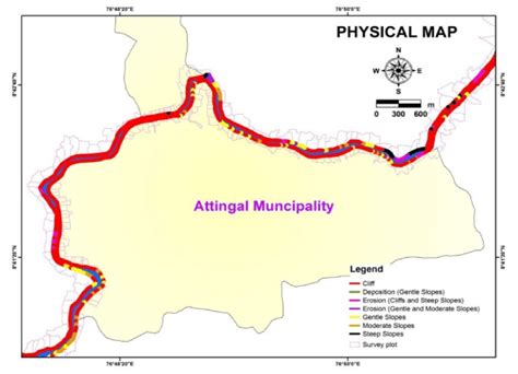 Fig. 3. Physical map of Attingal Municipality | Scientific Diagram