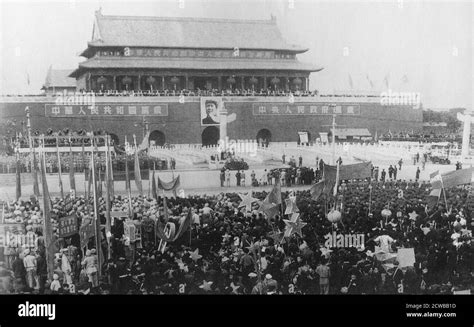 Chinese communist leaders mao Black and White Stock Photos & Images - Alamy