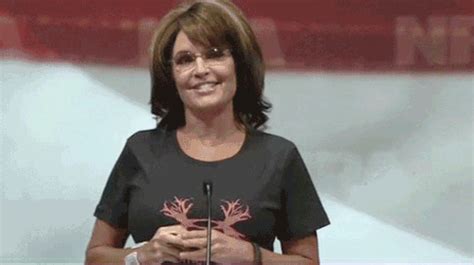 Sarah Palin Chewing Tobacco