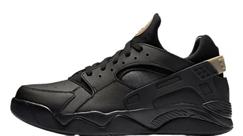 Nike Air Flight Huarache Low Black Leather | Where To Buy | 819847-002 | The Sole Supplier