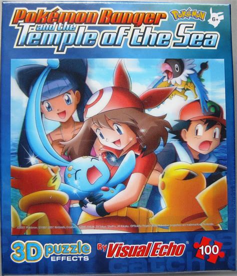 Pokemon Ranger Temple of the Sea Puzzle 3-D III | PurpleToyShop.com