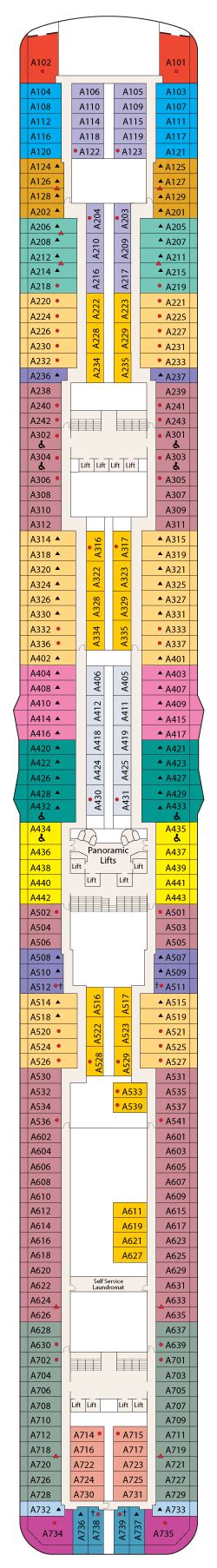 Sky Princess Deck Plans - Cruiseline.com