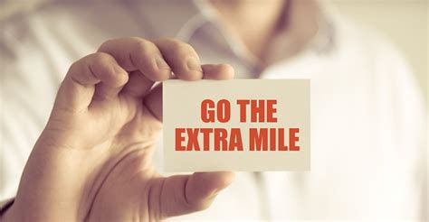 30 Best Going the Extra Mile Quotes: Achieving Excellence Means Pushing Past the Goal - PONBEE