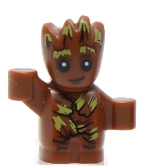 GENUINE Lego Superheroes BABY GROOT Minifigure 2017 split from 76081 Set (Bagged): Amazon.co.uk ...