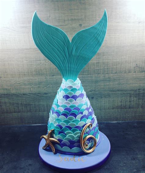 Mermaid Cake Tail - Aria Art