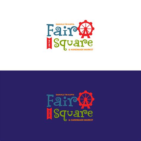 Playful, Feminine, Juried craft fair Logo Design for Fair on the Square and handmade market by ...