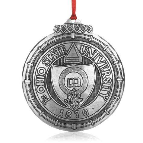 Ohio State University Seal Ornament | Ohio state, Ohio, Ohio state university